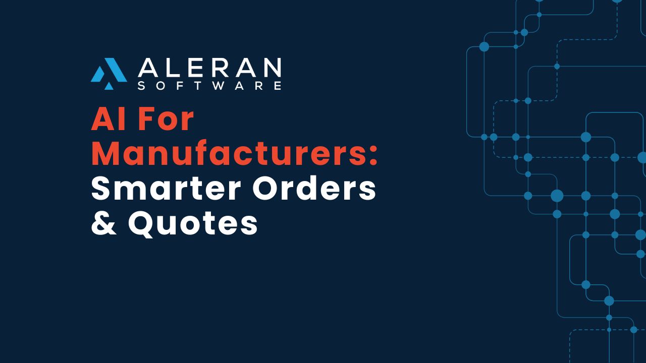 Unlocking Faster Sales and Smarter Supply Chains in Manufacturing with AI